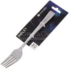 Вилка столовая Daniks Ripley, 3 шт