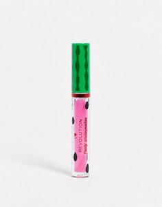 Блеск для губ с ароматом арбуза I Heart Revolution Watermelon Lipgloss - Slushie-Розовый цвет