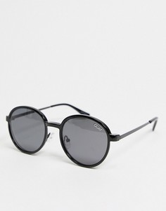 Солнцезащитные очки с накладными линзами Quay I See You-Черный цвет
