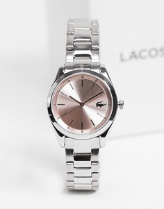 Серебристые женские часы-браслет Lacoste 2001176-Серебристый