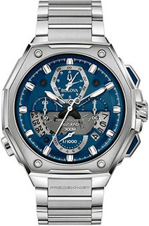 Японские наручные мужские часы Bulova 96B349. Коллекция Precisionist