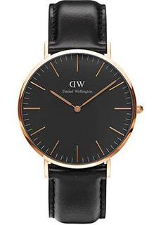 fashion наручные мужские часы Daniel Wellington DW00100127. Коллекция Classic Black Sheffield