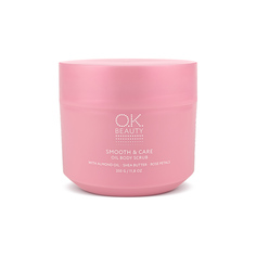 Скраб для тела увлажняющий и разглаживающий OK Beauty