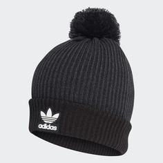 Шапка с помпоном Adicolor Collegiate adidas Originals