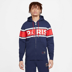 Мужская худи Paris Saint-Germain Fleece Full-Zip Jordan