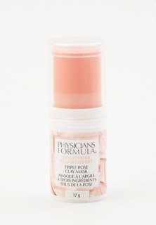 Маска для лица Physicians Formula выравнивающая тон "Розовая глина", Brightening Triple Rose Clay Mask, 17 мл