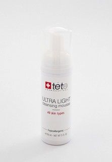 Мусс для лица TETe Cosmeceutical для умывания Ultra Light Cleansing Mousse, 150 мл