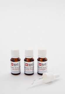 Лосьон-сыворотка для лица TETe Cosmeceutical гиалуроновая кислота + Улиточный секрет, Hyaluronic Acid & Snail Extract, 30 мл (3*10 мл)