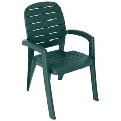 Кресло Прованс пластик зеленый Без бренда