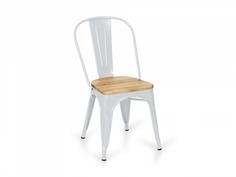 Стул tolix wood (ogogo) белый 38x83x38 см.