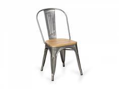 Стул tolix wood (ogogo) серый 38x83x38 см.