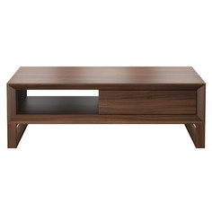 Журнальный столик zaragoza (mod interiors) коричневый 120x40x59 см.