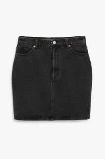 Короткая джинсовая юбка Monki