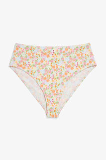 Трусики-бикини с высокой посадкой Monki