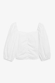 Блузка с объемными рукавами Monki