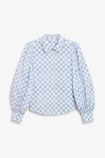 Рубашка с рукавами‑фонариками Monki