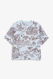 Блуза с круглым вырезом Monki