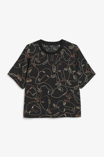 Блуза с круглым вырезом Monki