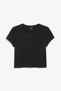 Укороченная футболка Monki