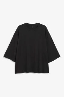 Футболка оверсайз из хлопка Monki