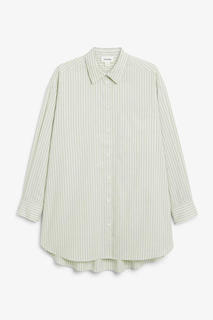 Просторная хлопковая рубашка Monki