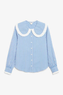 Блузка с большим воротником Monki