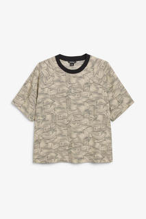 Блуза с круглым вырезом Monki