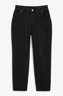 Черные джинсы Maja с эффектом поношенности Monki