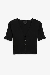 Трикотажный кроп-топ Monki