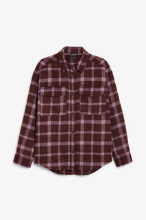 Супермягкая фланелевая рубашка Monki