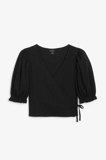 Топ с запахом Monki