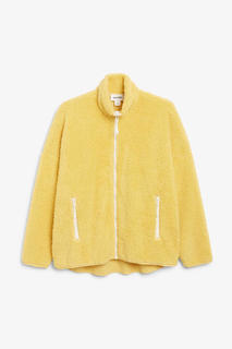 Флисовая кофта на молнии Monki