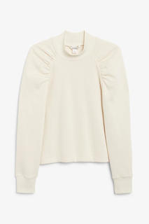 Свитшот с присборенными рукавами Monki