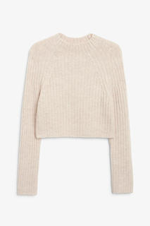 Укороченный вязаный свитер Monki