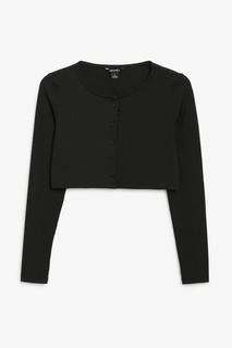 Укороченный топ с длинным рукавом Monki