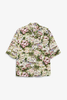 Блуза оверсайз на пуговицах Monki