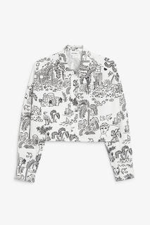 Укороченная рубашка Monki