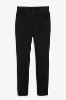 Укороченные черные первоклассные джинсы Oki Monki