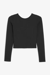 Топ с глубоким круглым вырезом на спине Monki