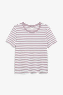 Футболка из мягкой ткани Monki