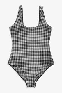 Купальник из жатой ткани Monki