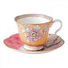 Чайная пара Wedgwood Butterfly Bloom 185 мл