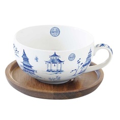 Чашка с крышкой/подставкой Easy life Пагода 250 мл