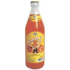 Газированный напиток Карачаевский Апельсин, 0,5 л