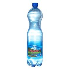 Вода минеральная Теберда-1 газированная лечебно-столовая 1,5 л Карачаевский пивзавод