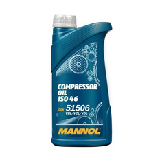 Масло компрес. Mannol Compressor Oil ISO 46 1л. минер. легк.авт. (1923)