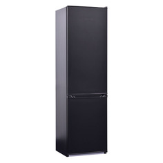 Холодильник NORDFROST NRB 154NF 232, двухкамерный, черный матовый