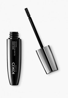 Тушь для ресниц Kiko Milano с мини-щеточкой для объема и разделения MAXI MOD VOLUME & DEFINITION MASCARA, Black, 12 мл