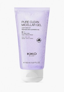 Гель для умывания Kiko Milano мицеллярный PURE CLEAN MICELLAR GEL, 150 мл