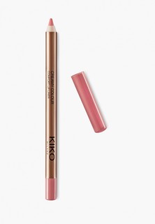 Карандаш для губ Kiko Milano стойкий CREAMY COLOUR COMFORT LIP LINER, оттенок 318, Rosy Sand, 1.2 г